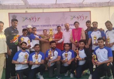 कबड्डी टूर्नामेंट में सुशील माथुर की कप्तानी में जयपुर टीम का दबदबा