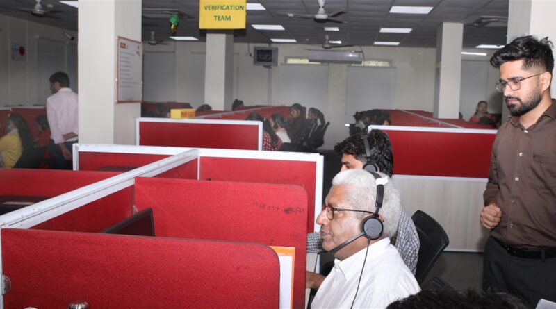 निदेशालय विशेष योग्यजन के आयुक्त एवं विशिष्ट शासन सचिव ने किया राजस्थान संपर्क पोर्टल (181) का निरीक्षण निदेशालय विशेष योग्यजन के आयुक्त एवं विशिष्ट शासन सचिव ने किया राजस्थान संपर्क पोर्टल (181) का निरीक्षण