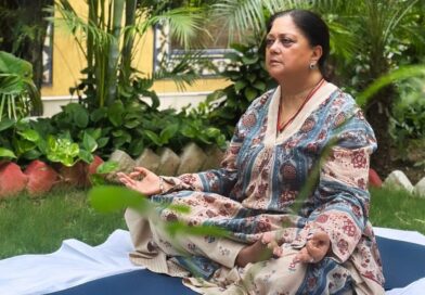 “Yoga” A Journey Towards Peace and Balance : Vasundhara Raje “Yoga” A Journey Towards Peace and Balance : Vasundhara Raje