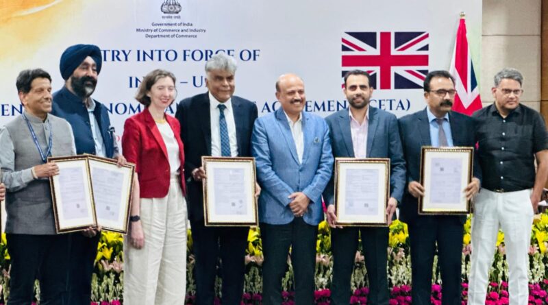 Malabar Gold & Diamonds Executes First Jewellery Export to the UK Under India–UK Trade Agreement Malabar Gold & Diamonds Executes First Jewellery Export to the UK Under India–UK Trade Agreement